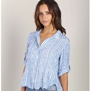 COPY - Bella Dahl
Capri Button Down Shirt Shibori Blue